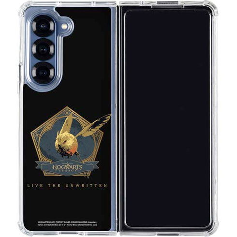 Wizarding World Hogwarts Legacy Golden Snitch Galaxy Z Fold6 Clear Case